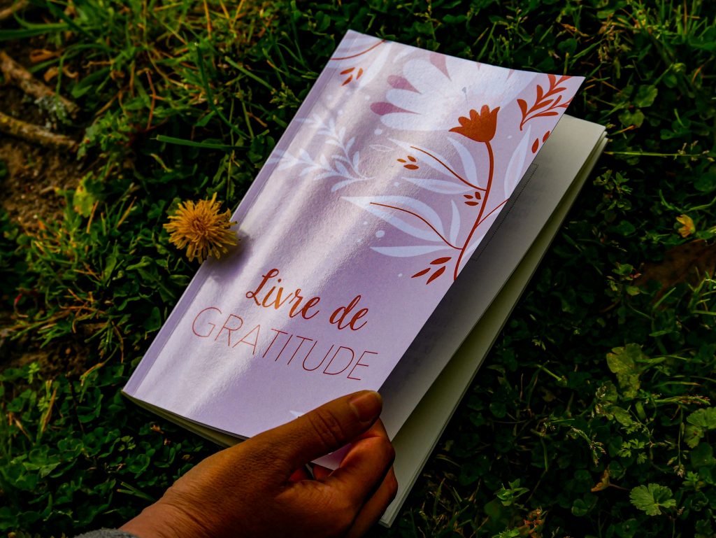 Carnet pour y écrire ses gratitute